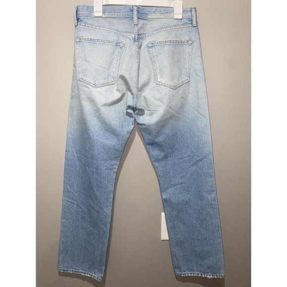 Citizens of Humanity‎ Mens Lightwash Distressed Button Fly Jeans, 32 - Picture 2 of 14